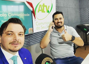 Participação no Programa “Fala Comunidade”